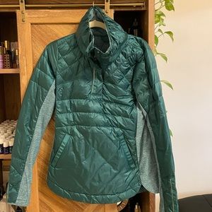 lululemon pullover puffer